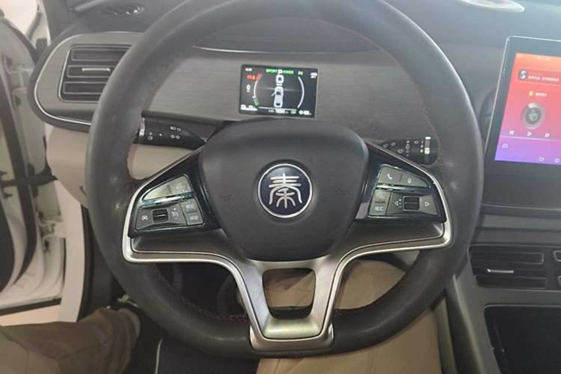 Used BYD Qin PLUS 2021 EV 500KM Luxury Model Steering Wheel