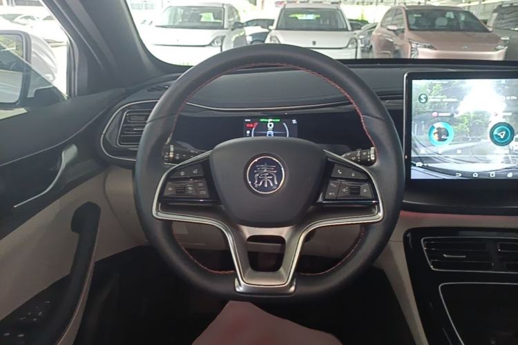 Used BYD Qin PLUS 2021 EV 500KM Premium Model Steering Wheel