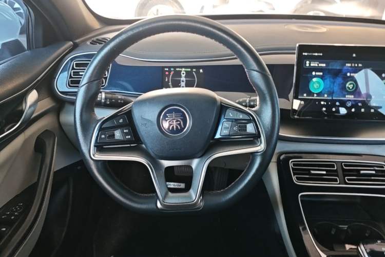 Used BYD Qin PLUS 2021 EV 500KM Luxury Model Steering Wheel