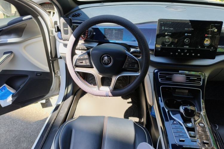 Used BYD Qin PLUS 2021 EV 500KM Premium Model Steering Wheel