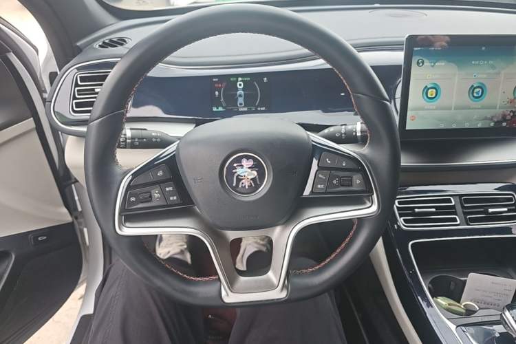 Used BYD Qin PLUS 2021 EV 500KM Luxury Model Steering Wheel
