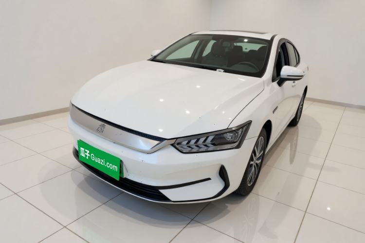 Used BYD Qin PLUS 2021 EV 400KM Luxury Model Guazi used car, China used car export, Used car for sale, Used BYD cars, Cheapest cars for sale, Electric vehicle, New energy car