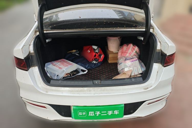 Used BYD Qin PLUS 2021 EV 400KM Luxury Model Trunk