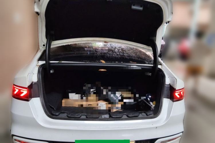 Used BYD Qin PLUS 2021 DM-i 55KM Flagship Model Trunk