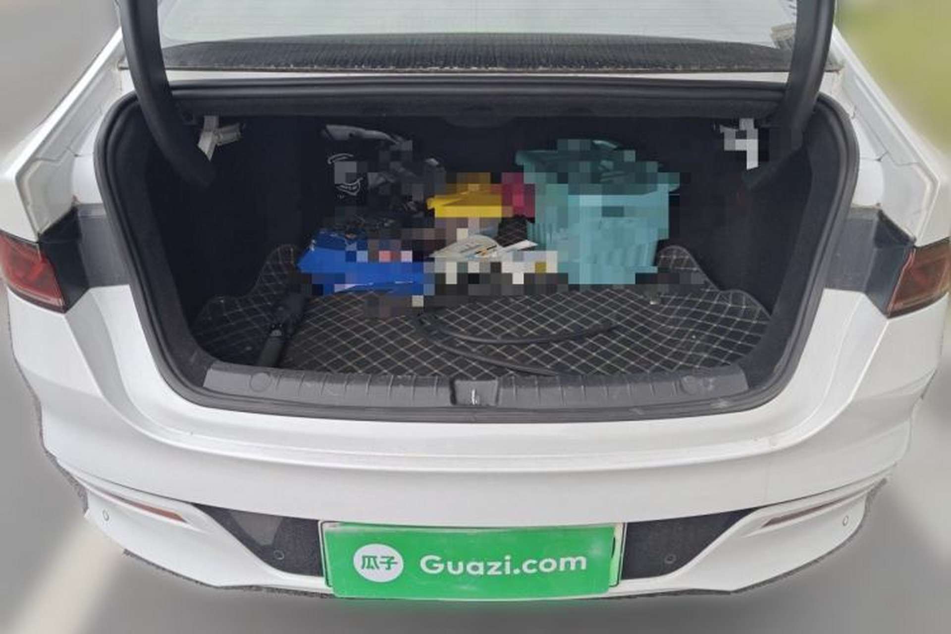 Used BYD Qin PLUS 2021 EV 400KM Luxury Model Trunk