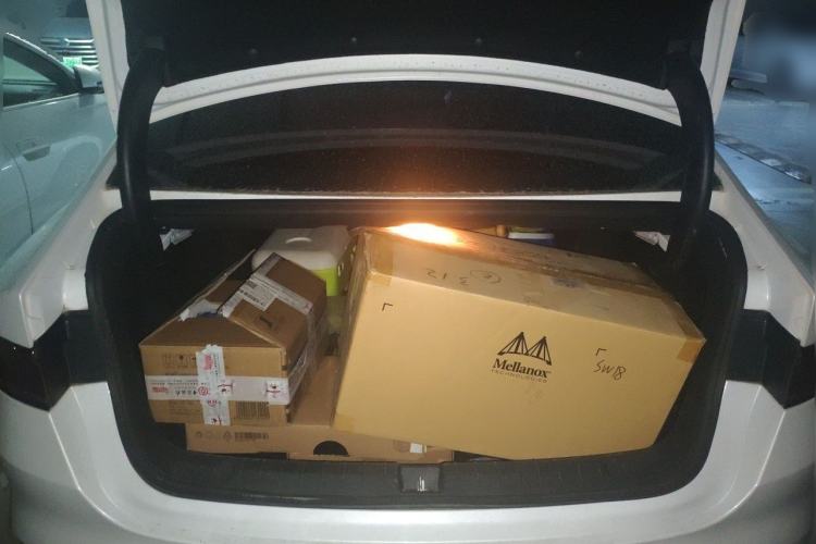 Used BYD Qin PLUS 2021 EV 500KM Premium Model Trunk