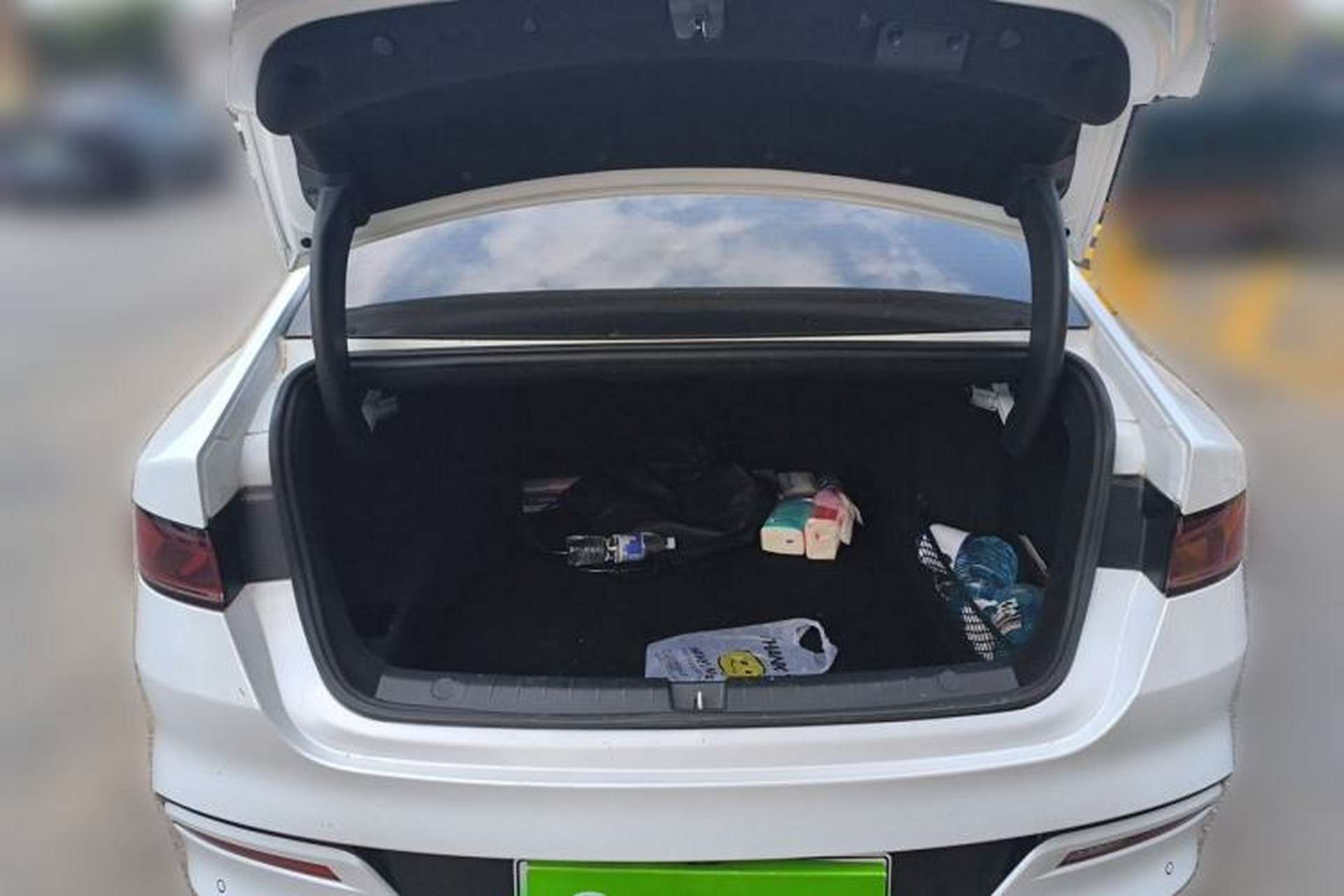 Used BYD Qin PLUS 2021 DM-i 55KM Flagship Model Trunk