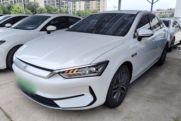 Used BYD Qin PLUS 2021 EV 400KM Luxury Model Guazi used car, China used car export, Used car for sale, Used BYD cars, Cheapest cars for sale, Electric vehicle, New energy car