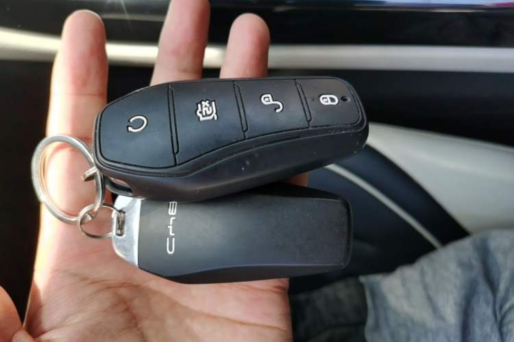 Used BYD Qin PLUS 2021 EV 500KM Luxury Model Vehicle Key