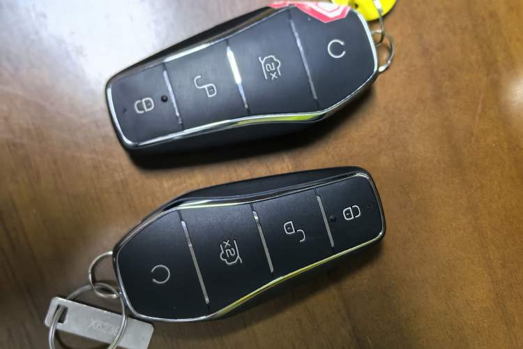 Used BYD Qin PLUS 2021 DM-i 55KM Flagship Model Vehicle Key