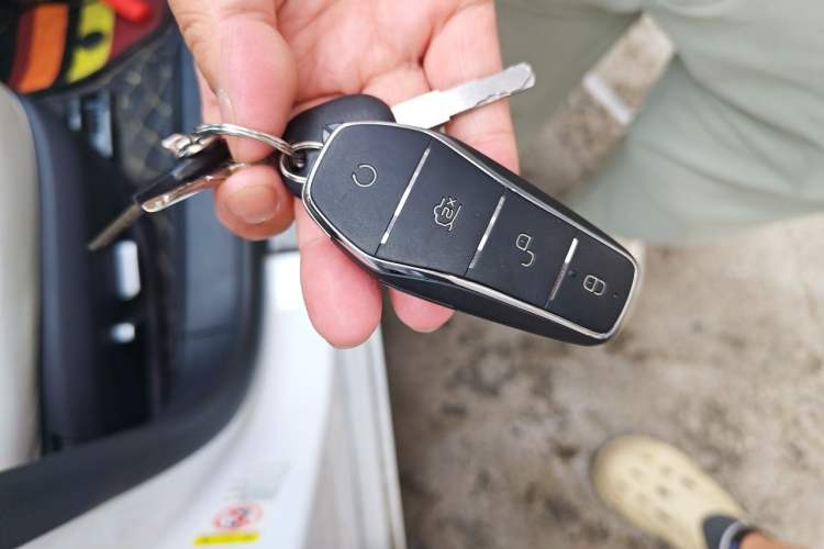 Used BYD Qin PLUS 2021 EV 600KM Flagship Model Vehicle Key