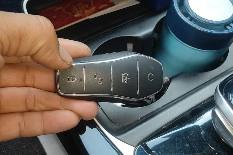 Used BYD Qin PLUS 2021 EV 500KM Premium Model Vehicle Key