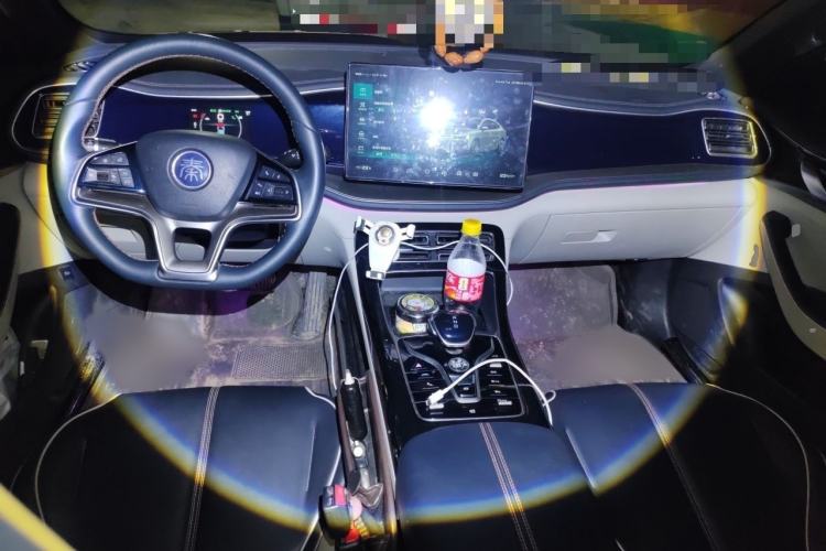 Used BYD Qin PLUS 2021 EV 500KM Premium Model Interior 2