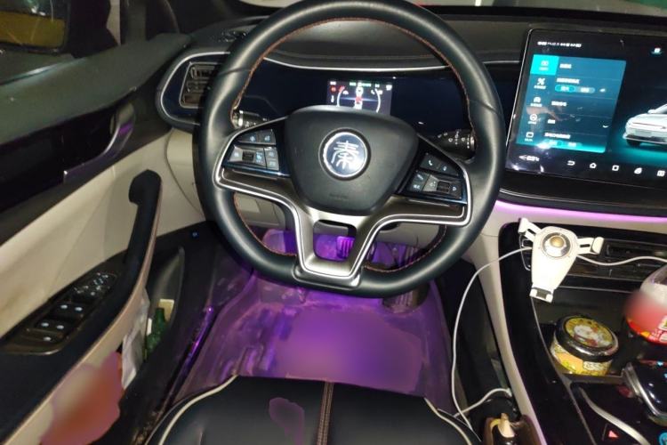 Used BYD Qin PLUS 2021 EV 500KM Premium Model Steering Wheel