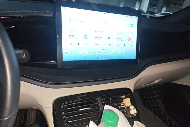 Used BYD Qin PLUS 2023 Champion Edition DM-i 55KM Leading Model Audio And AC Panel