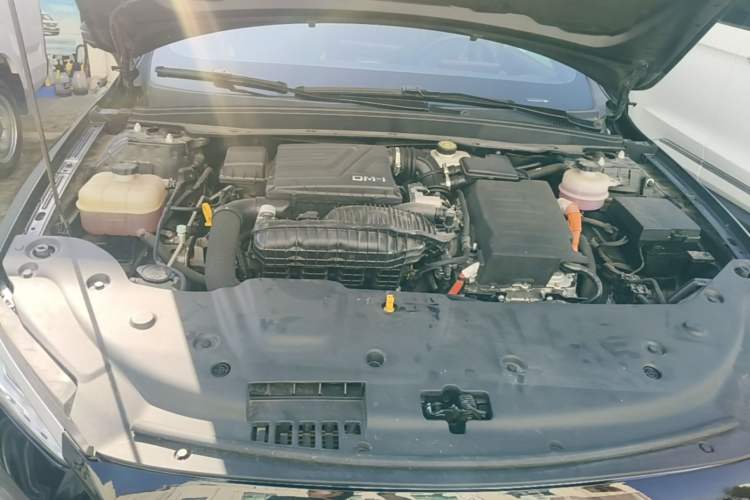 Used BYD Qin PLUS 2023 Champion Edition DM-i 55KM Superior Model Engine Bay