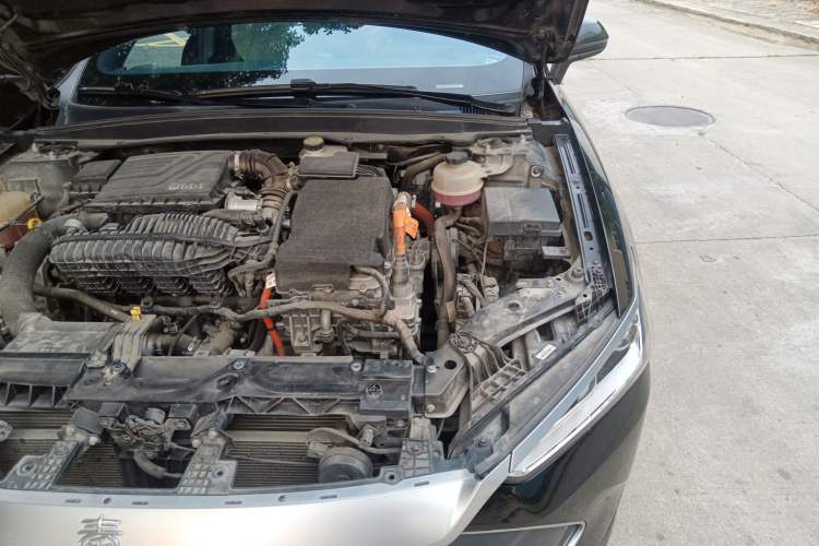 Used BYD Qin PLUS 2023 Champion Edition DM-i 55KM Leading Model Engine Bay Left