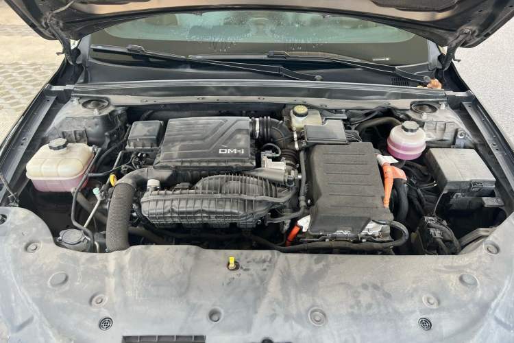 Used BYD Qin PLUS 2023 Champion Edition DM-i 55KM Superior Model Engine Bay