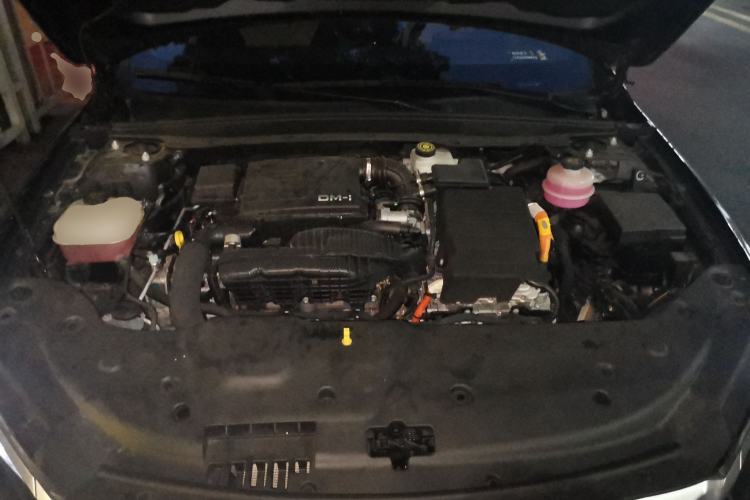 Used BYD Qin PLUS 2023 Champion Edition DM-i 120KM Excellence Model Engine Bay