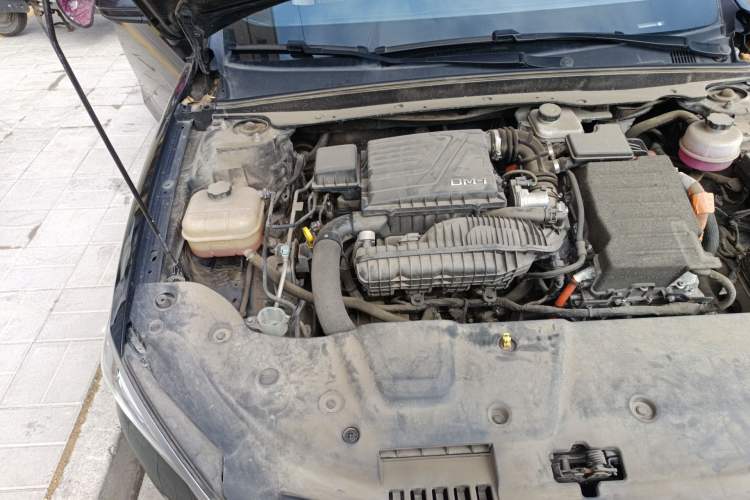 Used BYD Qin PLUS 2023 Champion Edition DM-i 120KM Leading Model Engine Bay Right