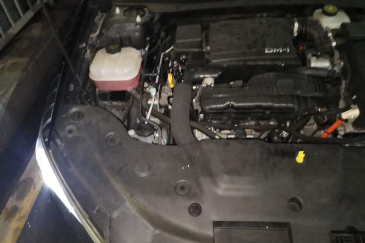 Used BYD Qin PLUS 2023 Champion Edition DM-i 120KM Excellence Model Engine Bay Right