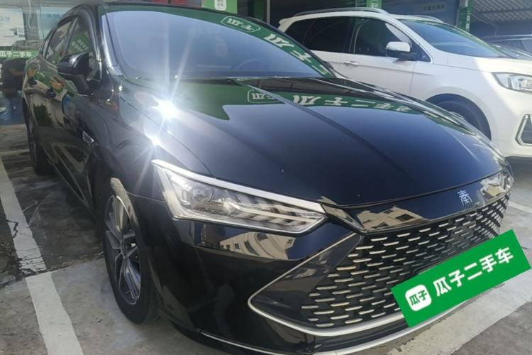 Used BYD Qin PLUS 2023 Champion Edition DM-i 55KM Superior Model Front Right 45 Deg