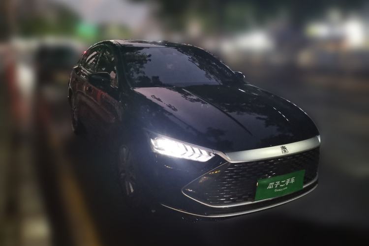 Used BYD Qin PLUS 2023 Champion Edition DM-i 120KM Excellence Model Front Right 45 Deg