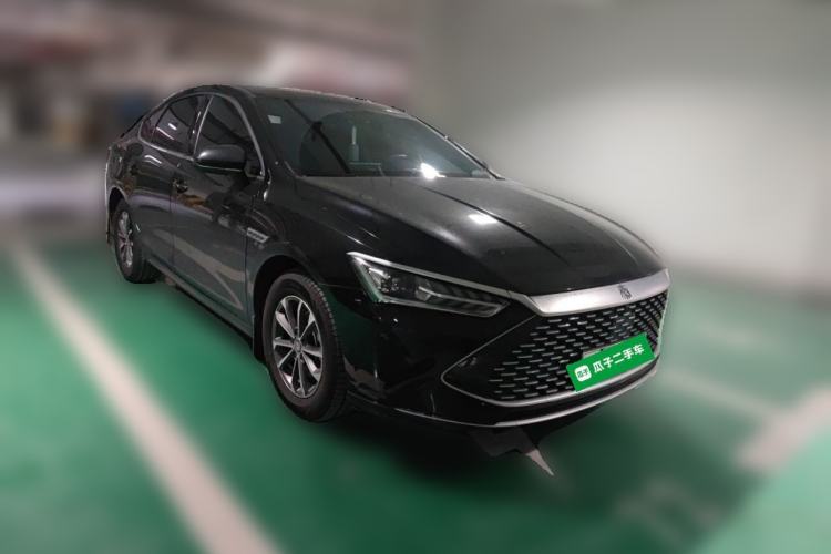 Used BYD Qin PLUS 2023 Champion Edition DM-i 55KM Leading Model Front Right 45 Deg