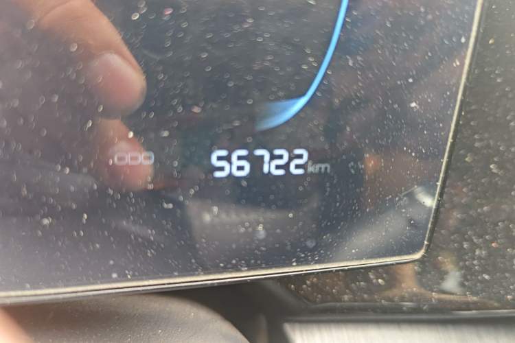 Used BYD Qin PLUS 2023 Champion Edition DM-i 55KM Leading Model Odometer Close Up
