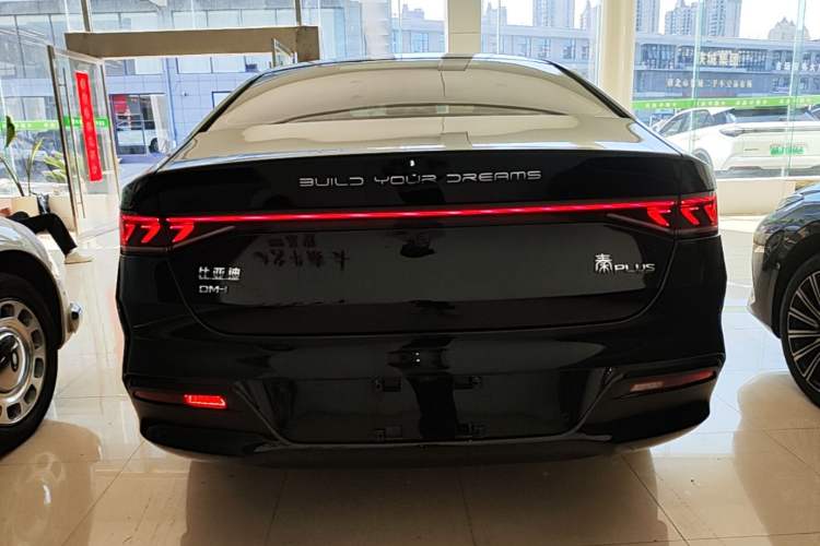 Used BYD Qin PLUS 2023 Champion Edition DM-i 120KM Beyond Model Rear