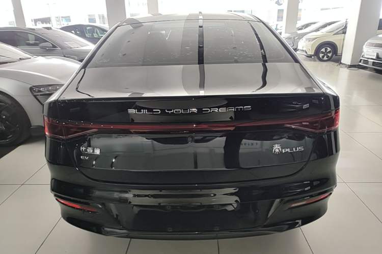 Used BYD Qin PLUS 2023 Champion Edition EV 510KM Leading Model Rear