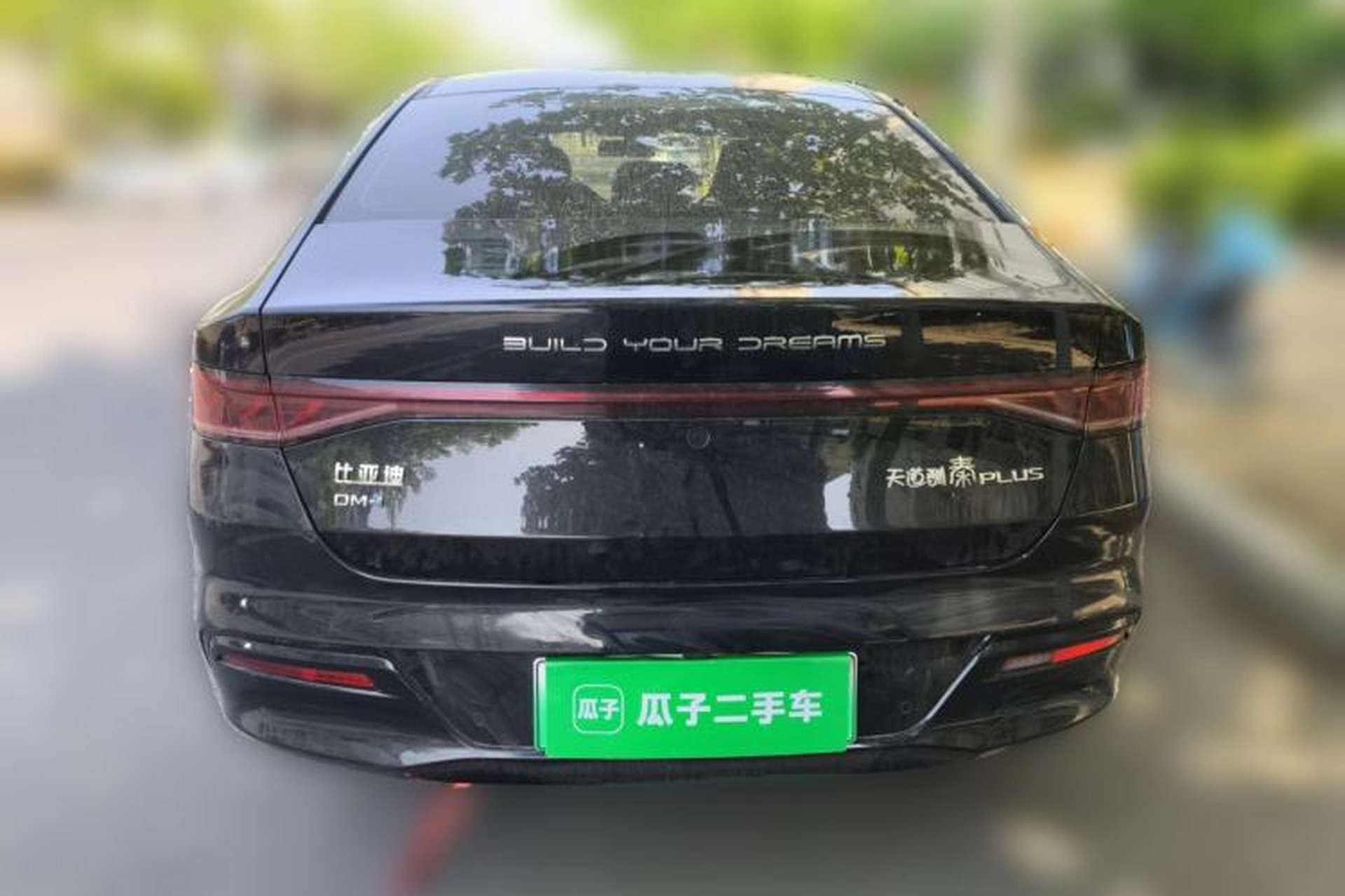 Used BYD Qin PLUS 2023 Champion Edition DM-i 55KM Leading Model Rear