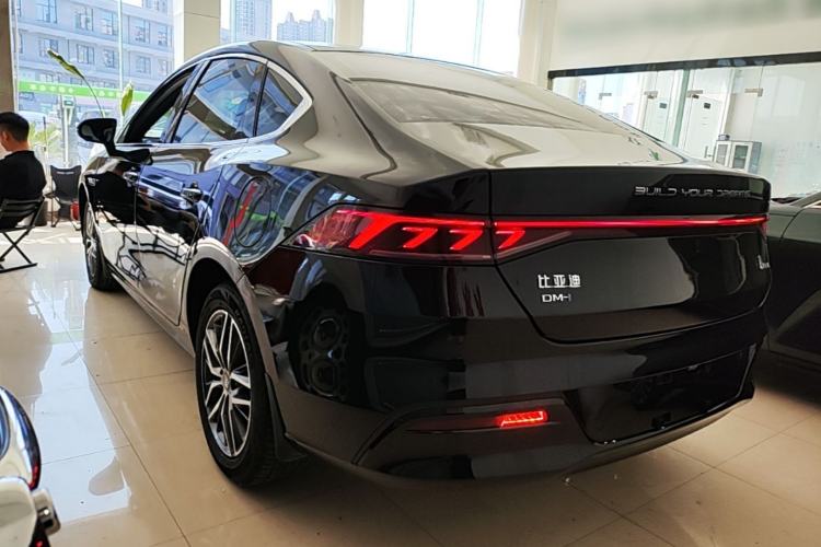 Used BYD Qin PLUS 2023 Champion Edition DM-i 120KM Beyond Model Rear Left 45 Deg