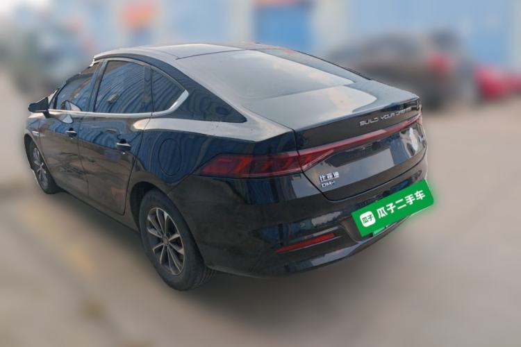 Used BYD Qin PLUS 2023 Champion Edition DM-i 55KM Leading Model Rear Left 45 Deg