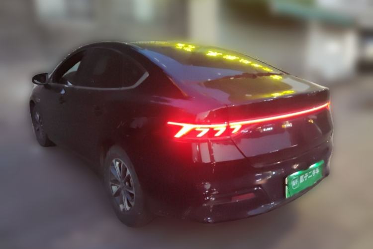 Used BYD Qin PLUS 2023 Champion Edition DM-i 55KM Leading Model Rear Left 45 Deg