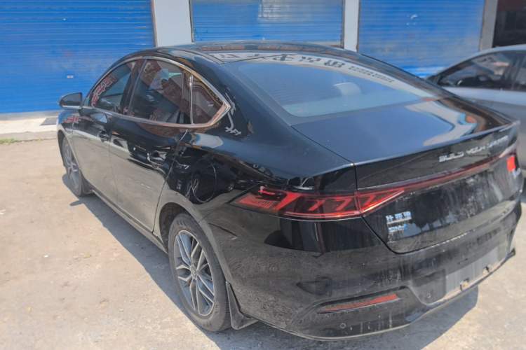 Used BYD Qin PLUS 2023 Champion Edition DM-i 55KM Superior Model Rear Left 45 Deg