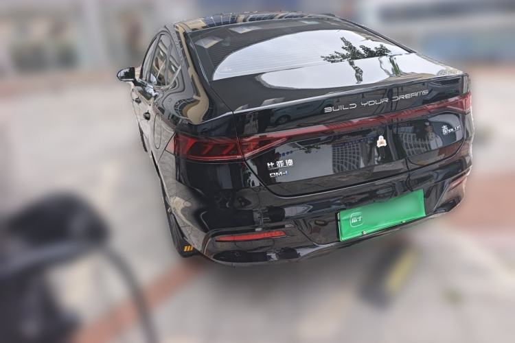 Used BYD Qin PLUS 2023 Champion Edition DM-i 55KM Leading Model Rear Left 45 Deg