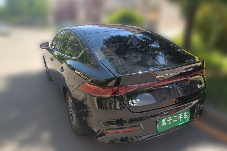 Used BYD Qin PLUS 2023 Champion Edition DM-i 55KM Leading Model Rear Left 45 Deg