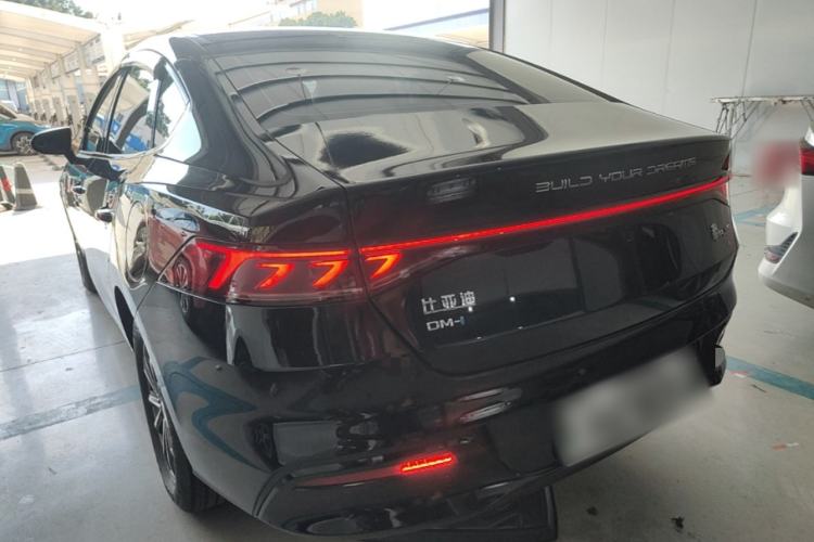 Used BYD Qin PLUS 2023 Champion Edition DM-i 55KM Leading Model Rear Left 45 Deg