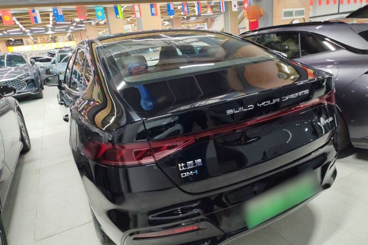 Used BYD Qin PLUS 2023 Champion Edition DM-i 120KM Leading Model Rear Left 45 Deg