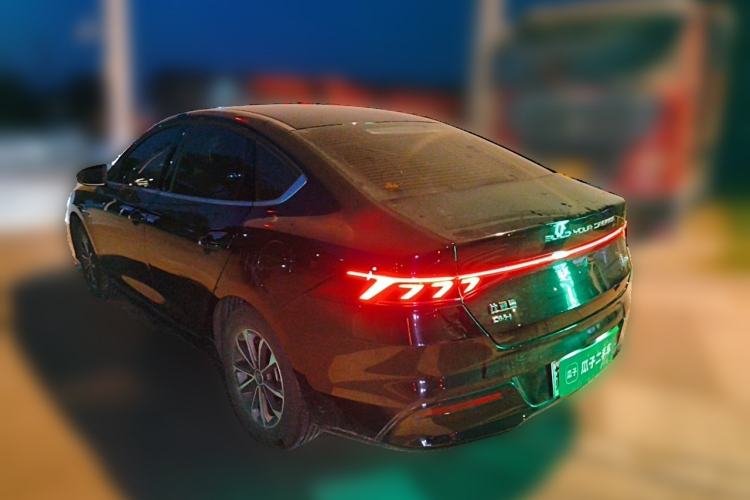 Used BYD Qin PLUS 2023 Champion Edition DM-i 55KM Leading Model Rear Left 45 Deg