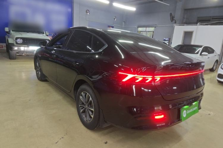 Used BYD Qin PLUS 2023 Champion Edition DM-i 55KM Leading Model Rear Left 45 Deg