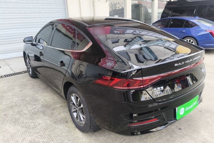 Used BYD Qin PLUS 2023 Champion Edition DM-i 55KM Leading Model Rear Left 45 Deg