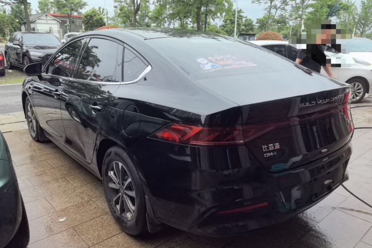 Used BYD Qin PLUS 2023 Champion Edition DM-i 120KM Leading Model Rear Left 45 Deg
