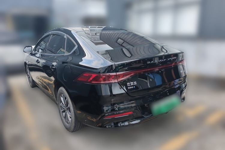 Used BYD Qin PLUS 2023 Champion Edition DM-i 55KM Leading Model Rear Left 45 Deg