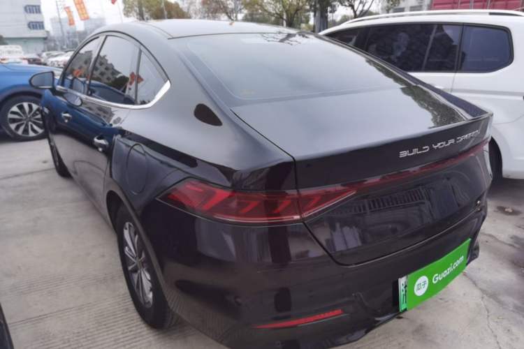 Used BYD Qin PLUS 2023 Champion Edition DM-i 55KM Leading Model Rear Left 45 Deg