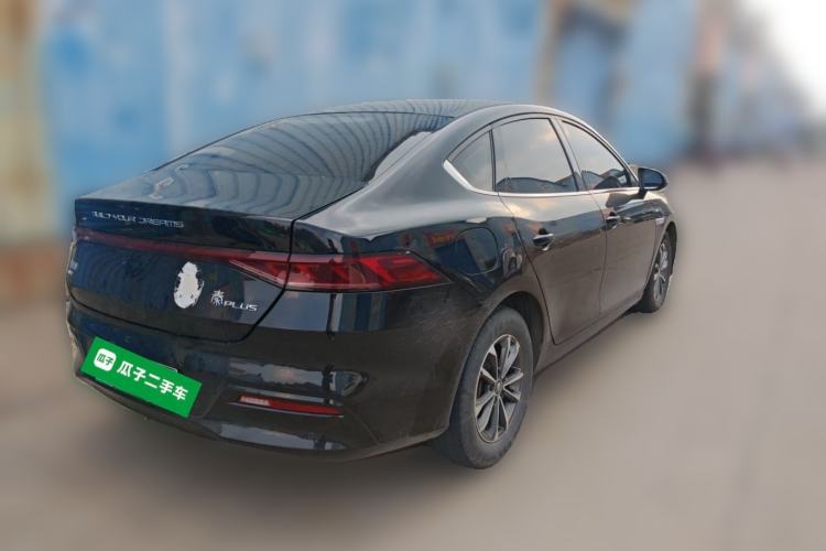Used BYD Qin PLUS 2023 Champion Edition DM-i 55KM Leading Model Rear Right 45 Deg