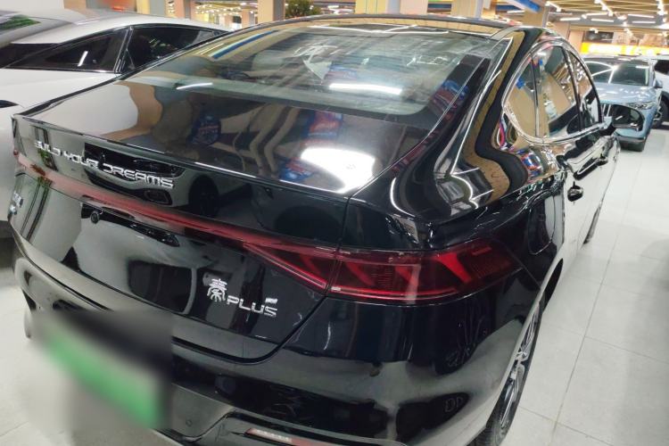 Used BYD Qin PLUS 2023 Champion Edition DM-i 120KM Leading Model Rear Right 45 Deg