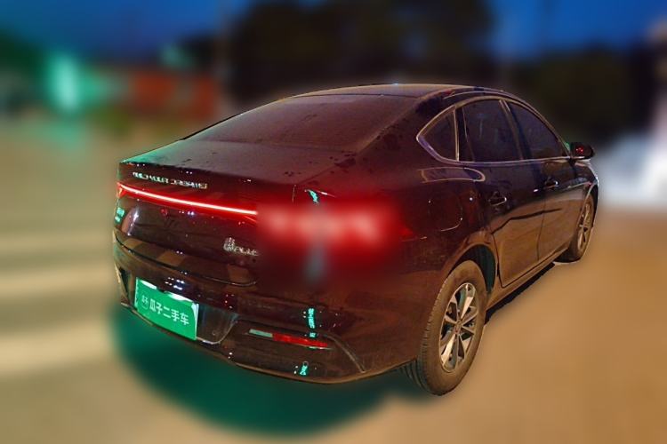 Used BYD Qin PLUS 2023 Champion Edition DM-i 55KM Leading Model Rear Right 45 Deg