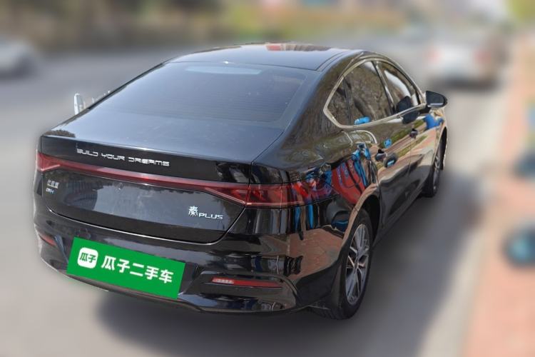 Used BYD Qin PLUS 2023 Champion Edition DM-i 120KM Leading Model Rear Right 45 Deg